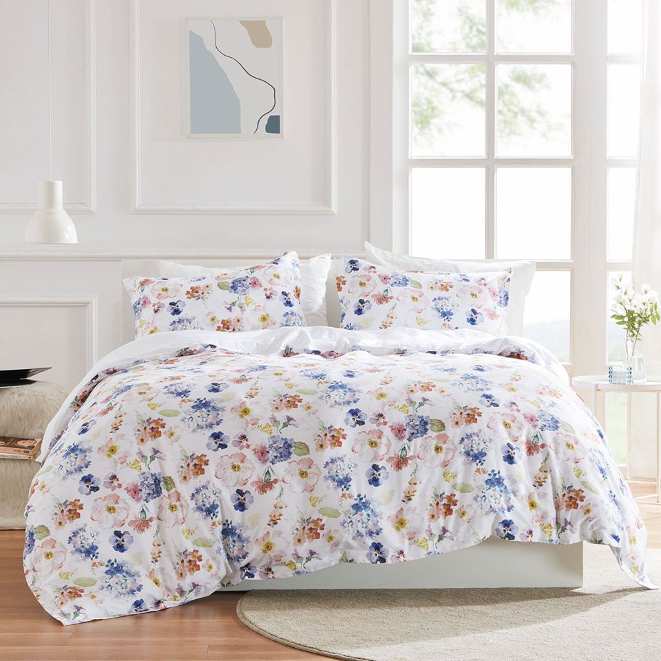 SleepZone,SleepBetter,Bedding,LetsDream,Cotton,Summer,Love,Flower,NewComfort,HomeImprovement,DigitalPrintedBedding