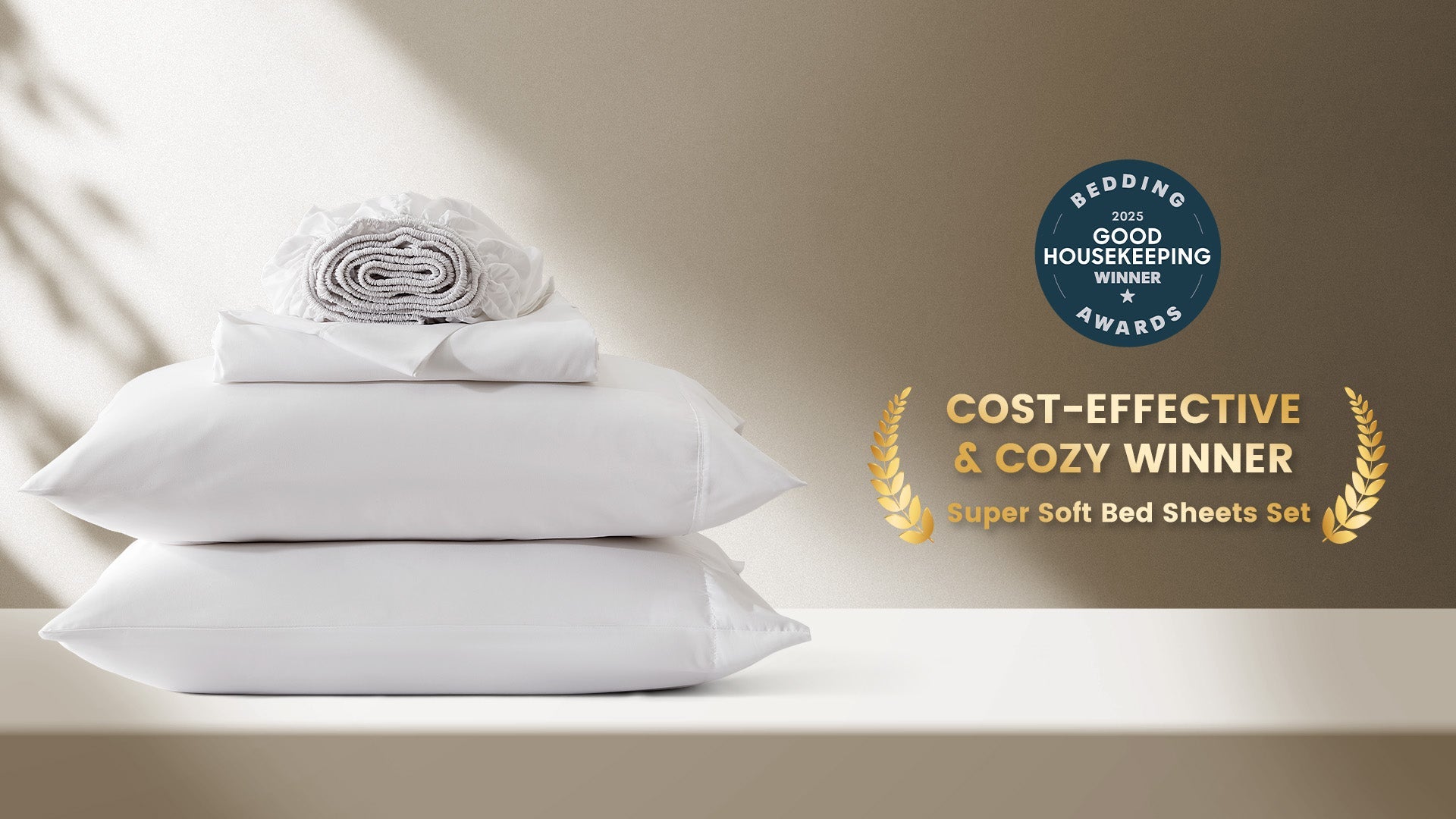 Sleep Zone’s Super Soft Bed Sheets Set has been selected as a Good Housekeeping 2025 Bedding Awards winner!