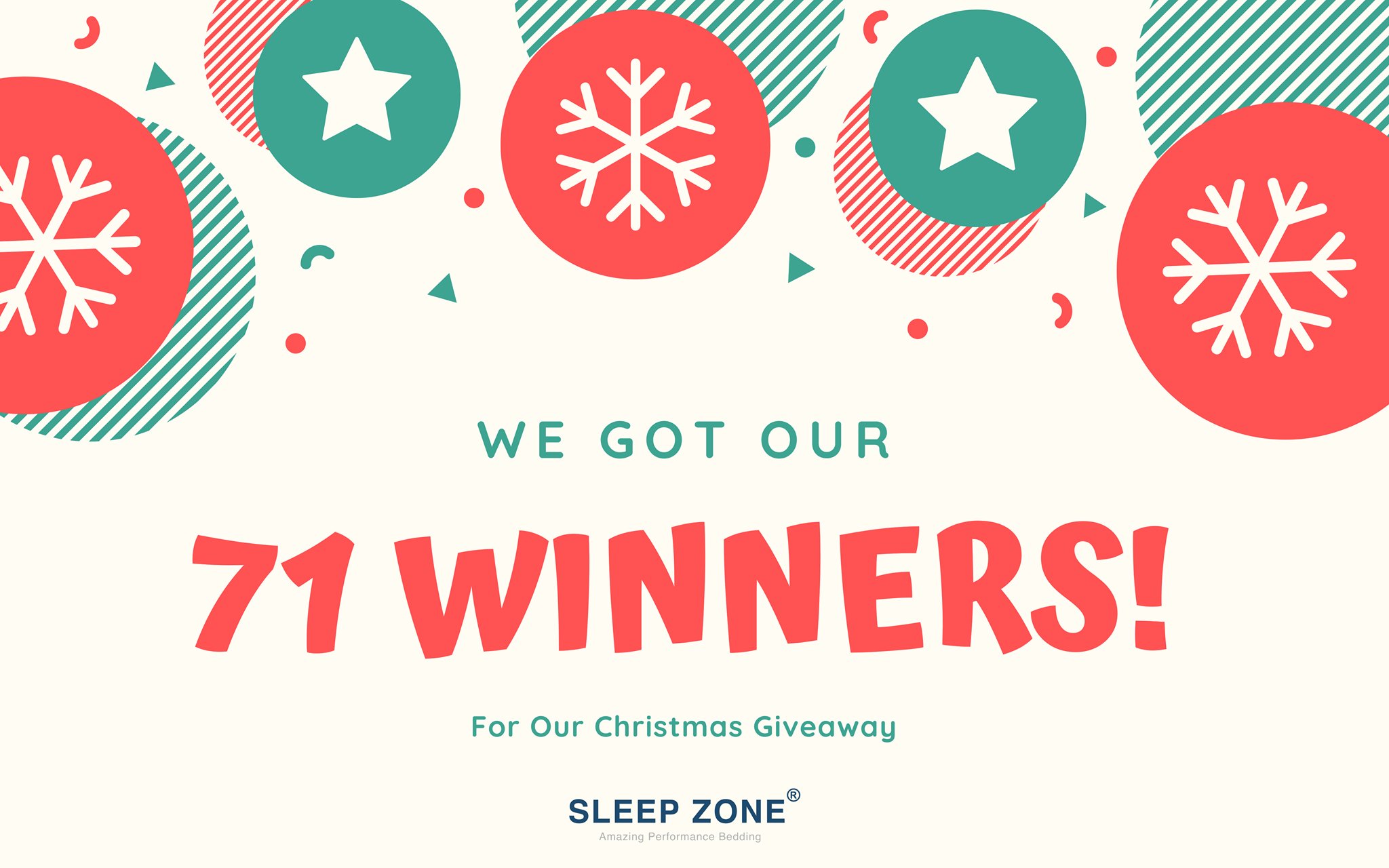 SleepZone,Bedding,Chirstmas,Giveaway,GiftCard,DuvetCover,Pillow,Comforter,Winners