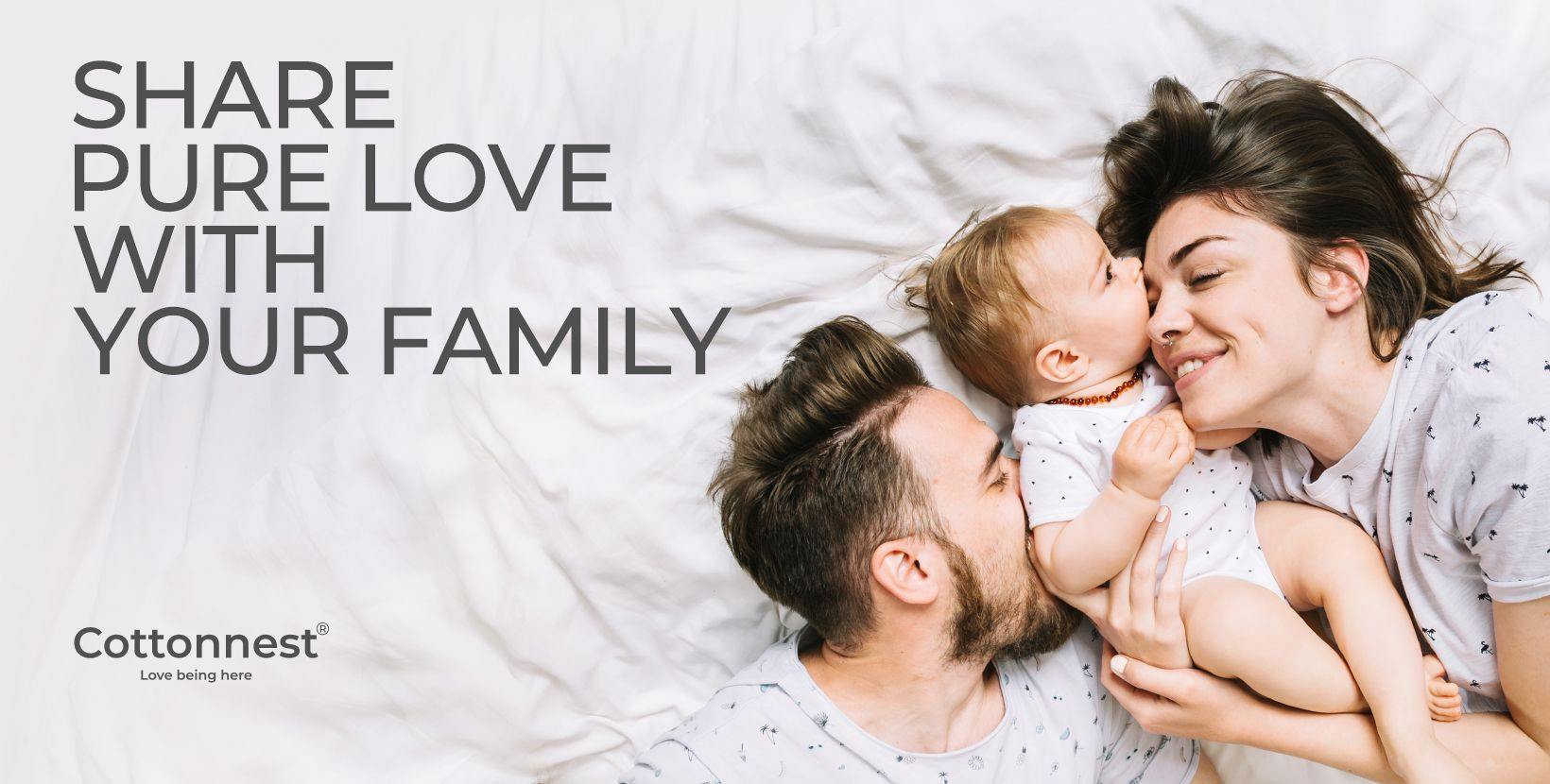 SleepZone,SleepZoneLife,Cottonnest,100%cotton,CottonBedding,Natural,FamilyLove