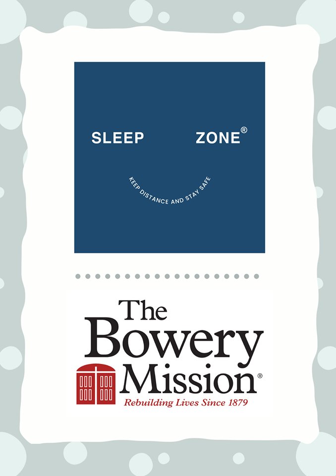 SleepZone,Charity,BoweryMission,FightCOVID19,KeepSafe
