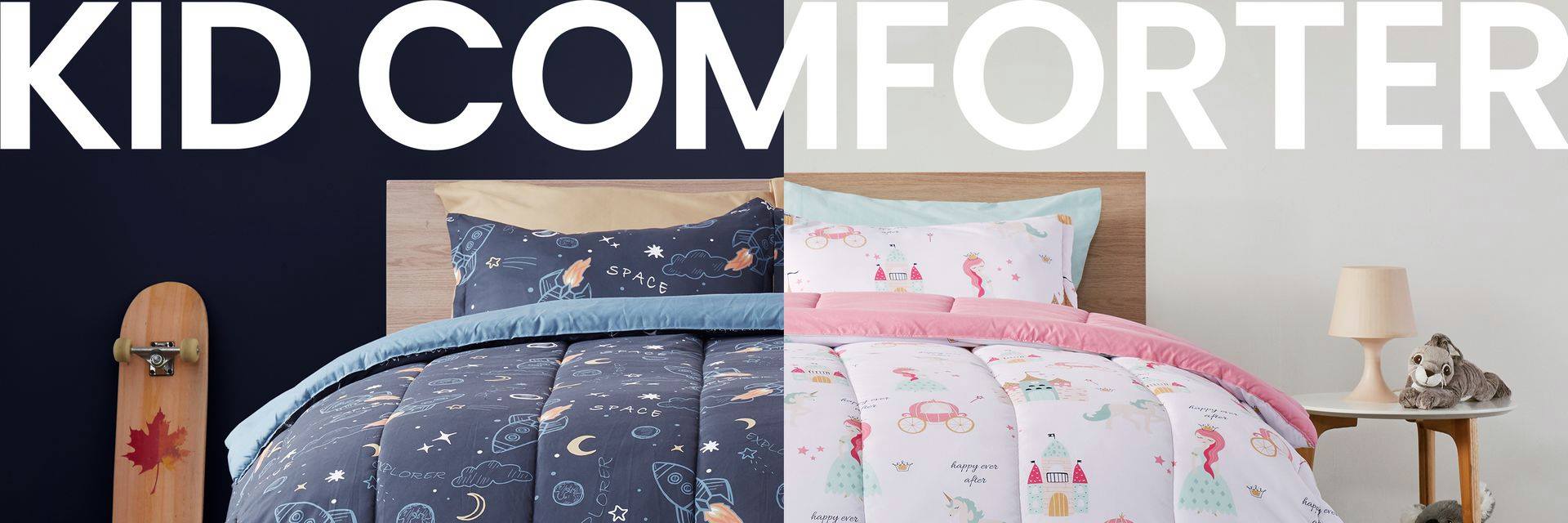 SleepZone,SleepBetter,Bedding,KidsComforter,ComforterSet,NewArrival,BestSeller