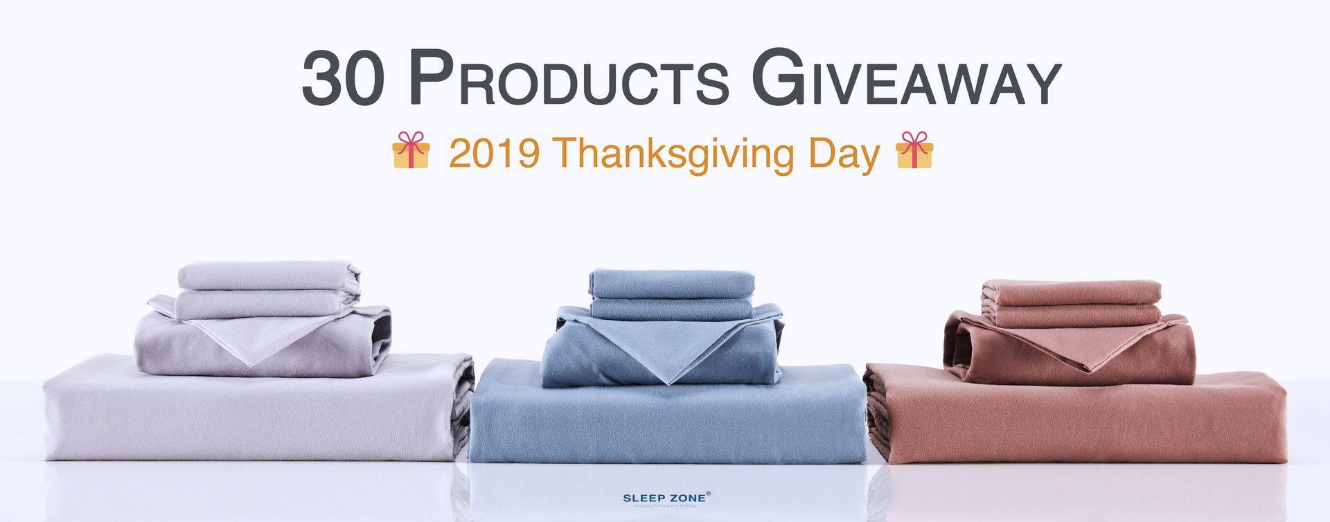 SleepZone,Thanksgiving,Giveaway,Bedding,DuvetCover,SheetSet,Pillowcase