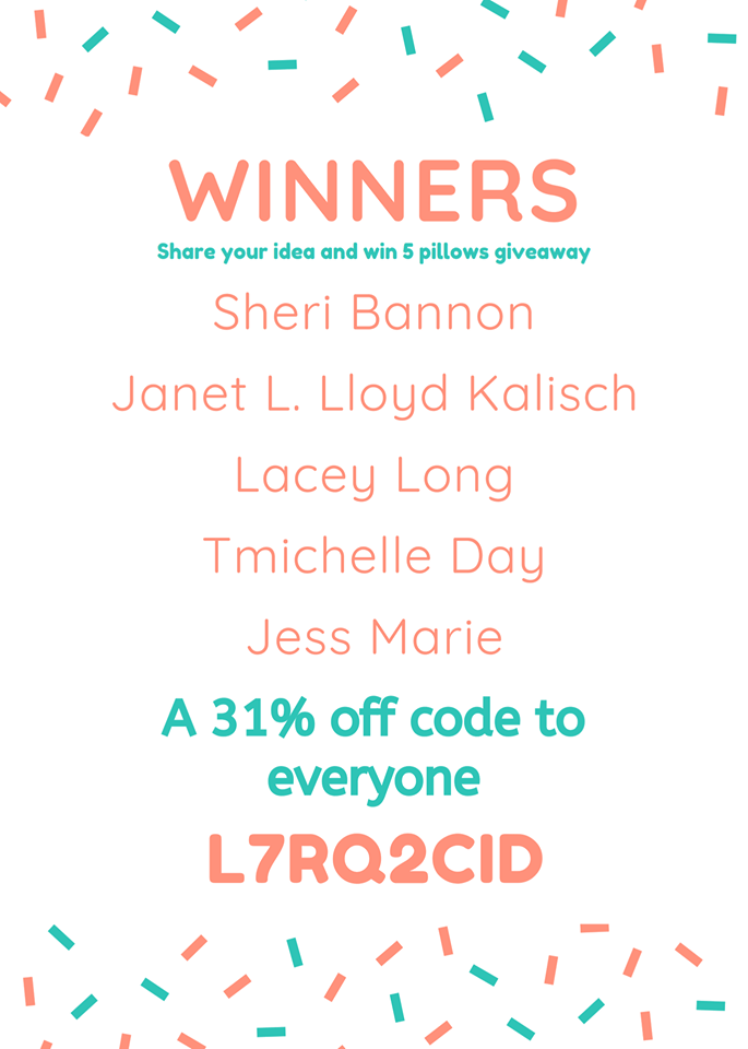 SleepZone,Bedding,pillow,Giveaway,BrainStorm,Winners