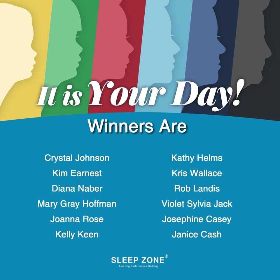 SleepZone,Bedding,WomensDay2020,IWD2020,EachforEqual,Winners