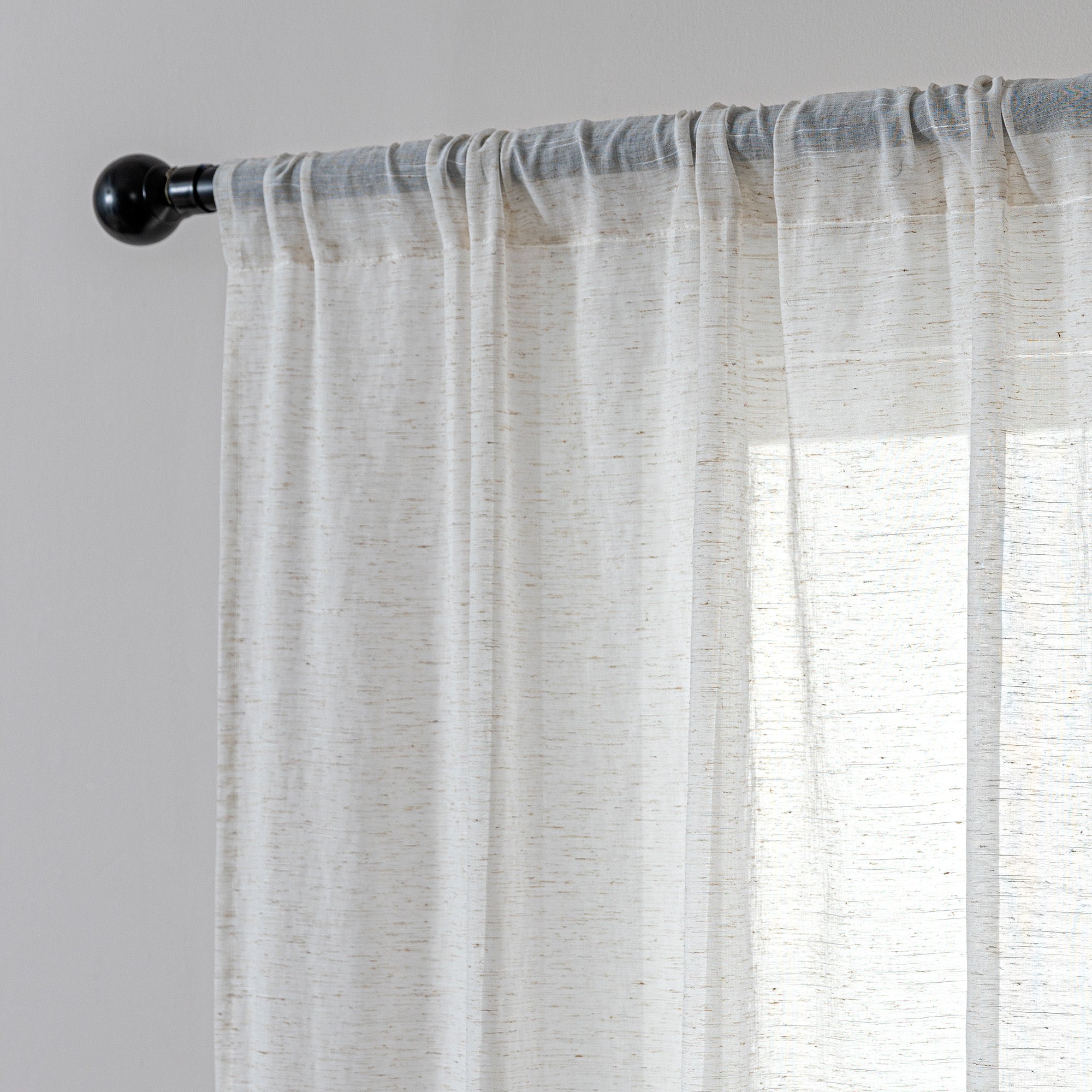 Vintage Touch Sheer Curtains, Charlotte Window Curtains