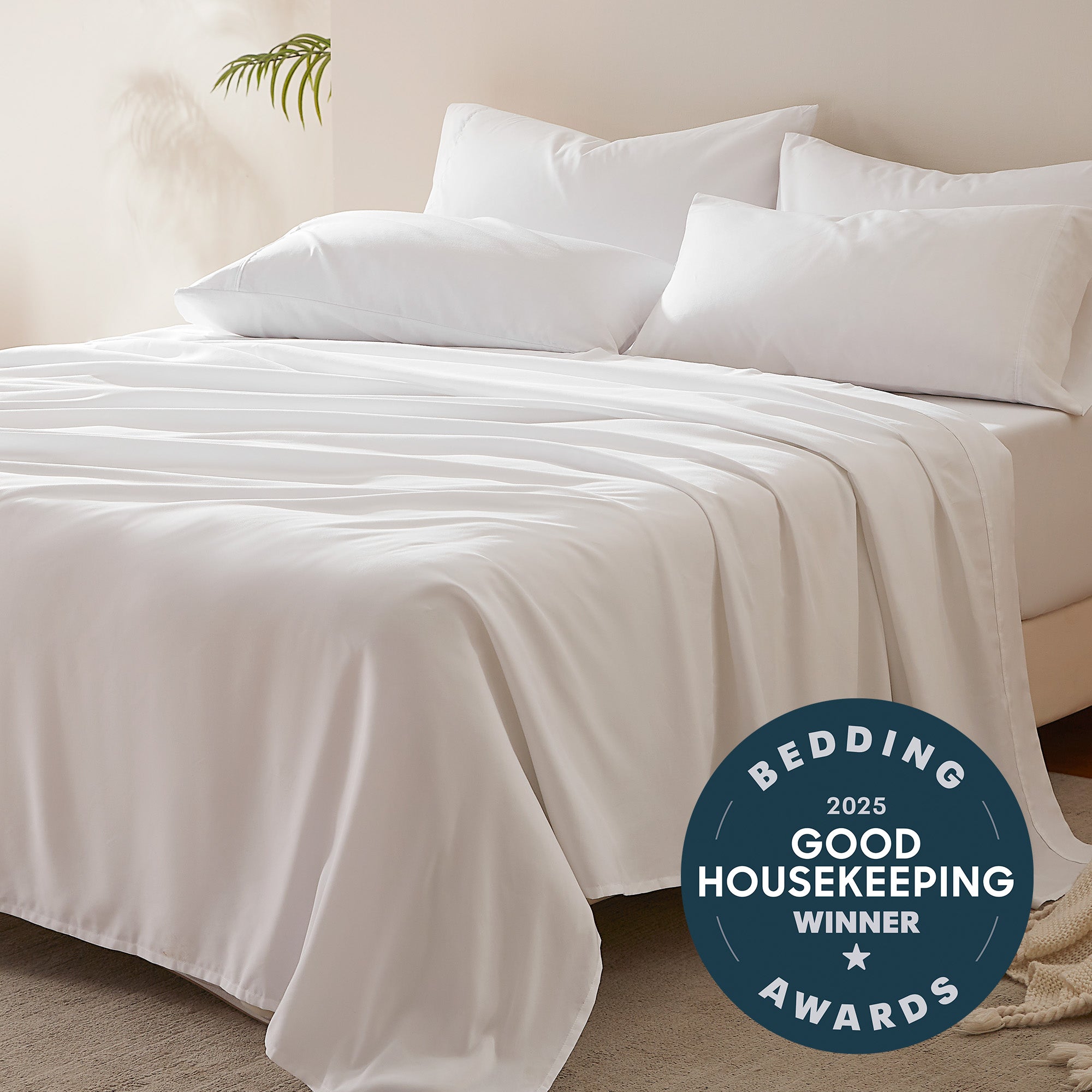 Super Soft Classic NanoTex® Cooling Sheets Set-White