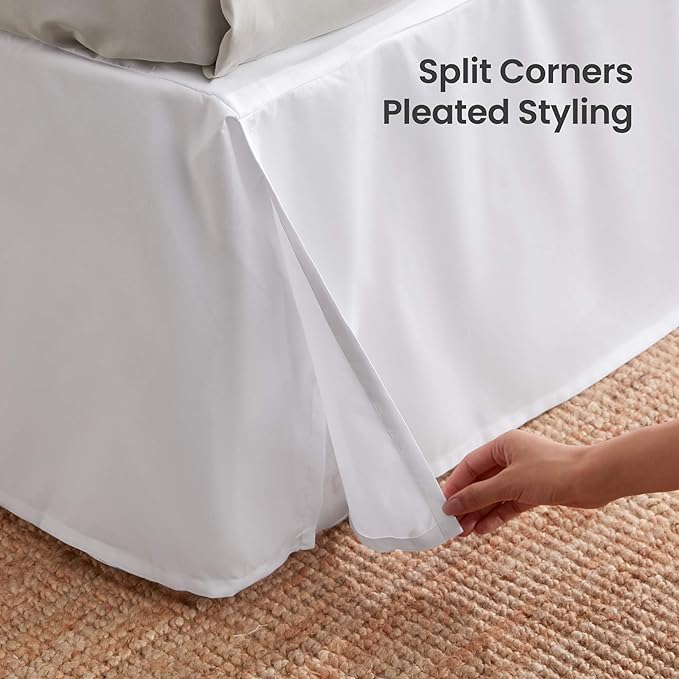 Wrap Around Pleated Bed Skirts.