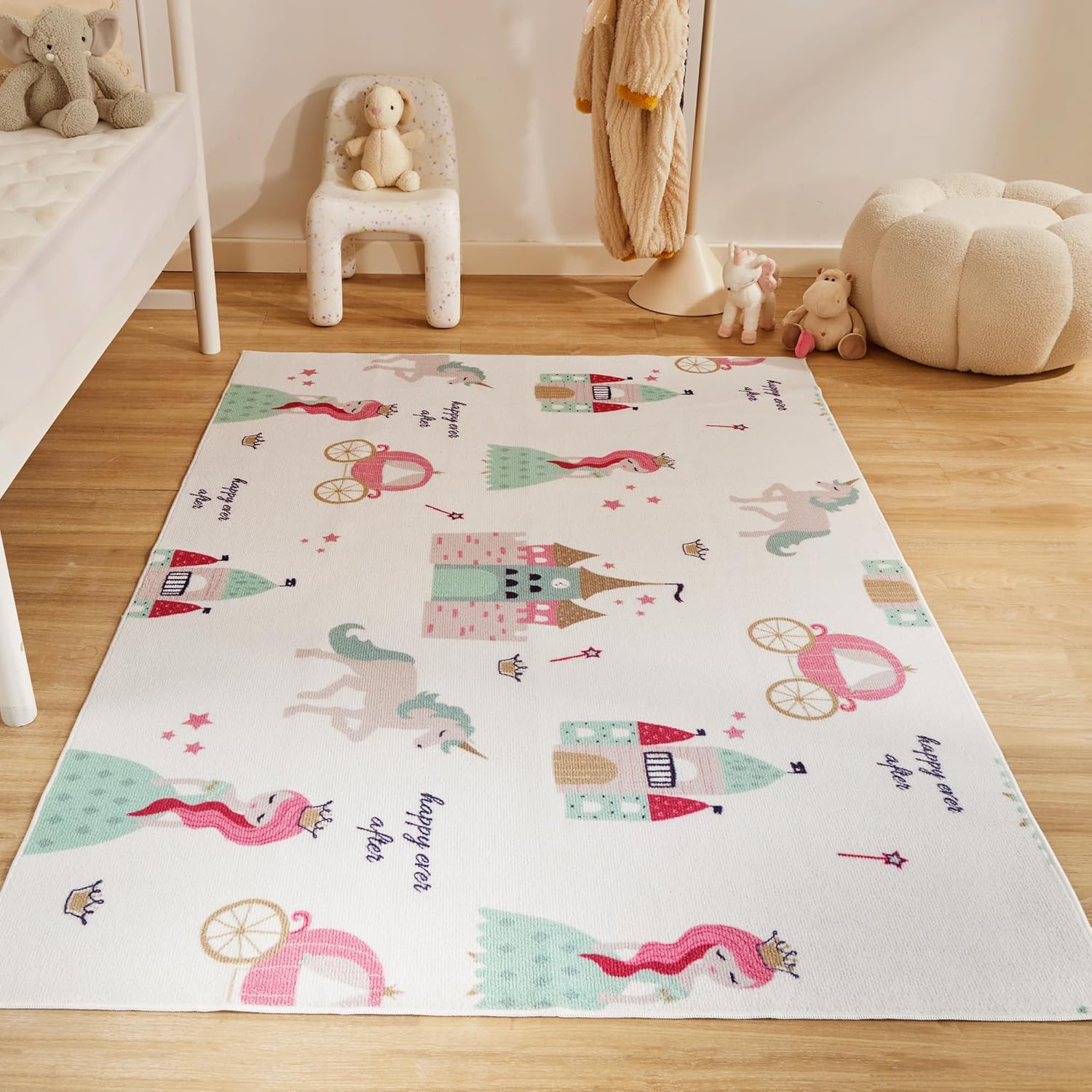 Kids Rugs for Playroom, Non Slip Area Rugs for Bedroom