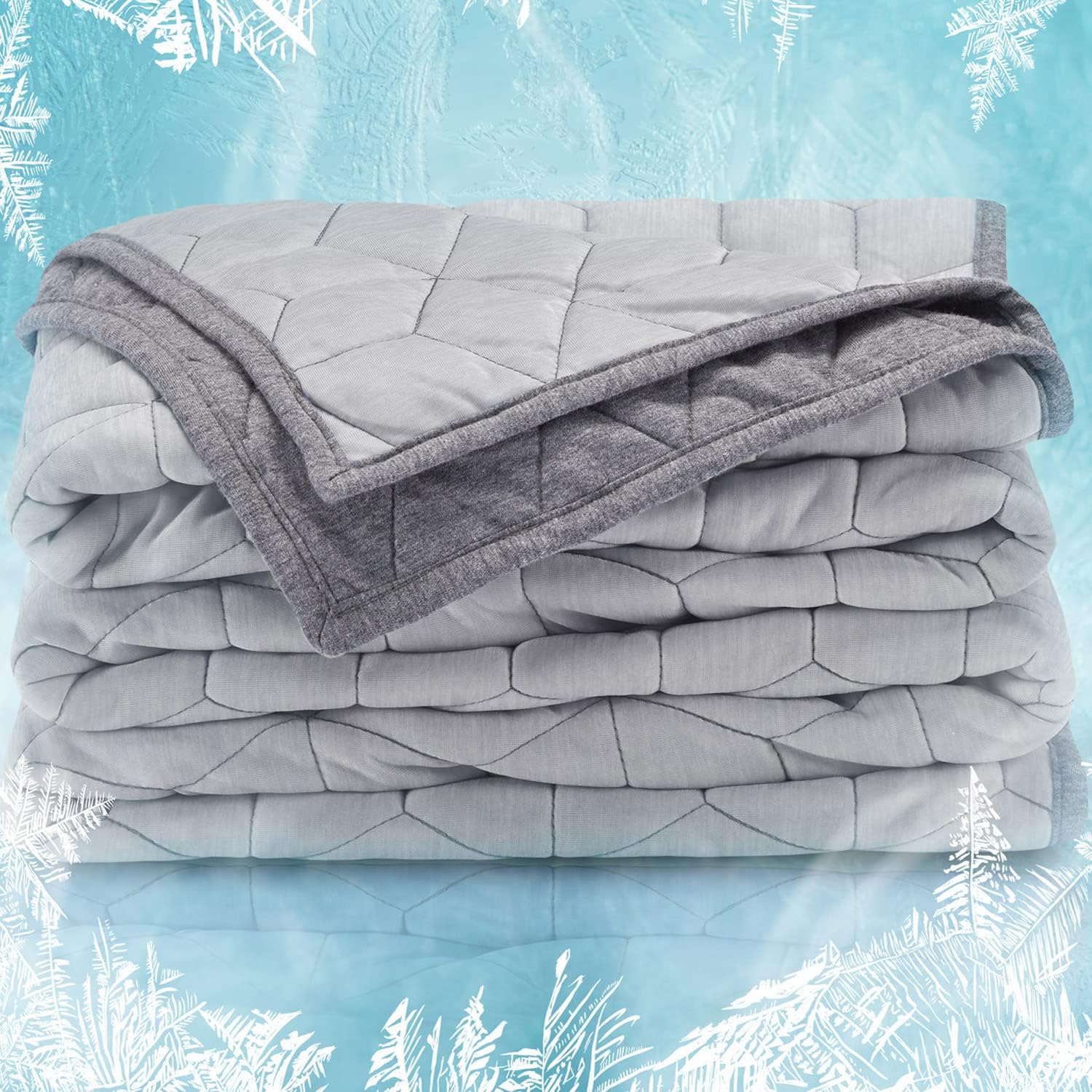 Athlete-Grade Cooling Throw Blanket for Hot Sleepers.