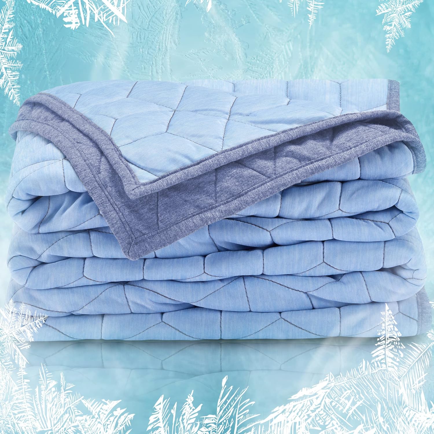 Athlete-Grade Cooling Throw Blanket for Hot Sleepers.