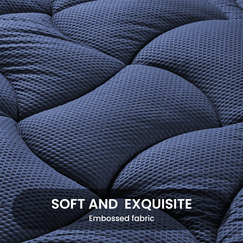 Zoned Cooling mattress pad navy-5