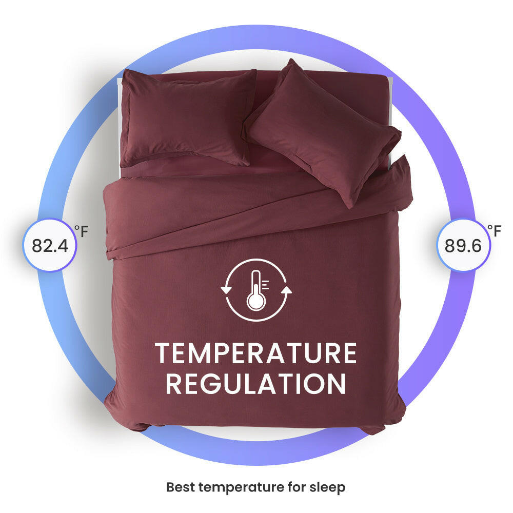 Cooling Soft Duvet Cover Comforter Cover Set.