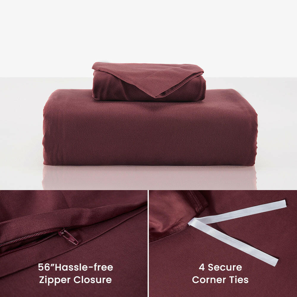 Cooling Soft Duvet Cover Comforter Cover Set.