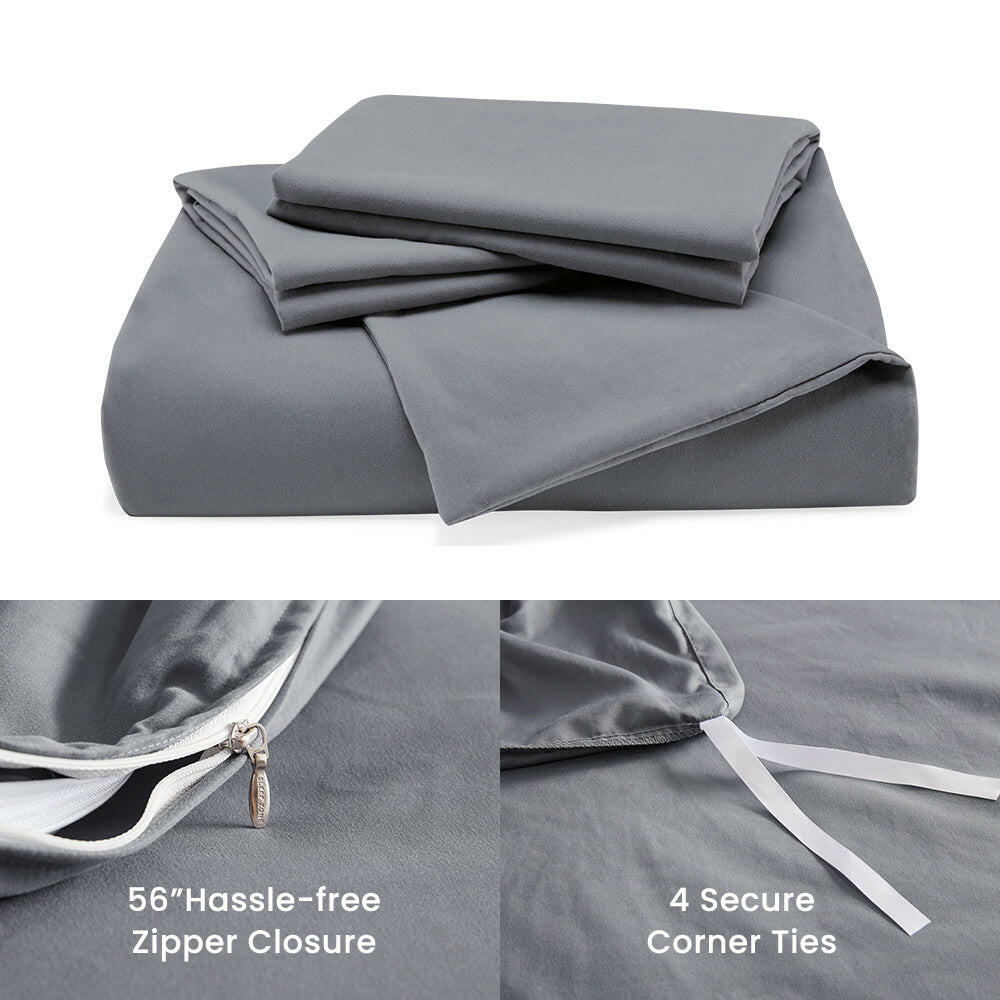 Cooling Soft Duvet Cover Comforter Cover Set.