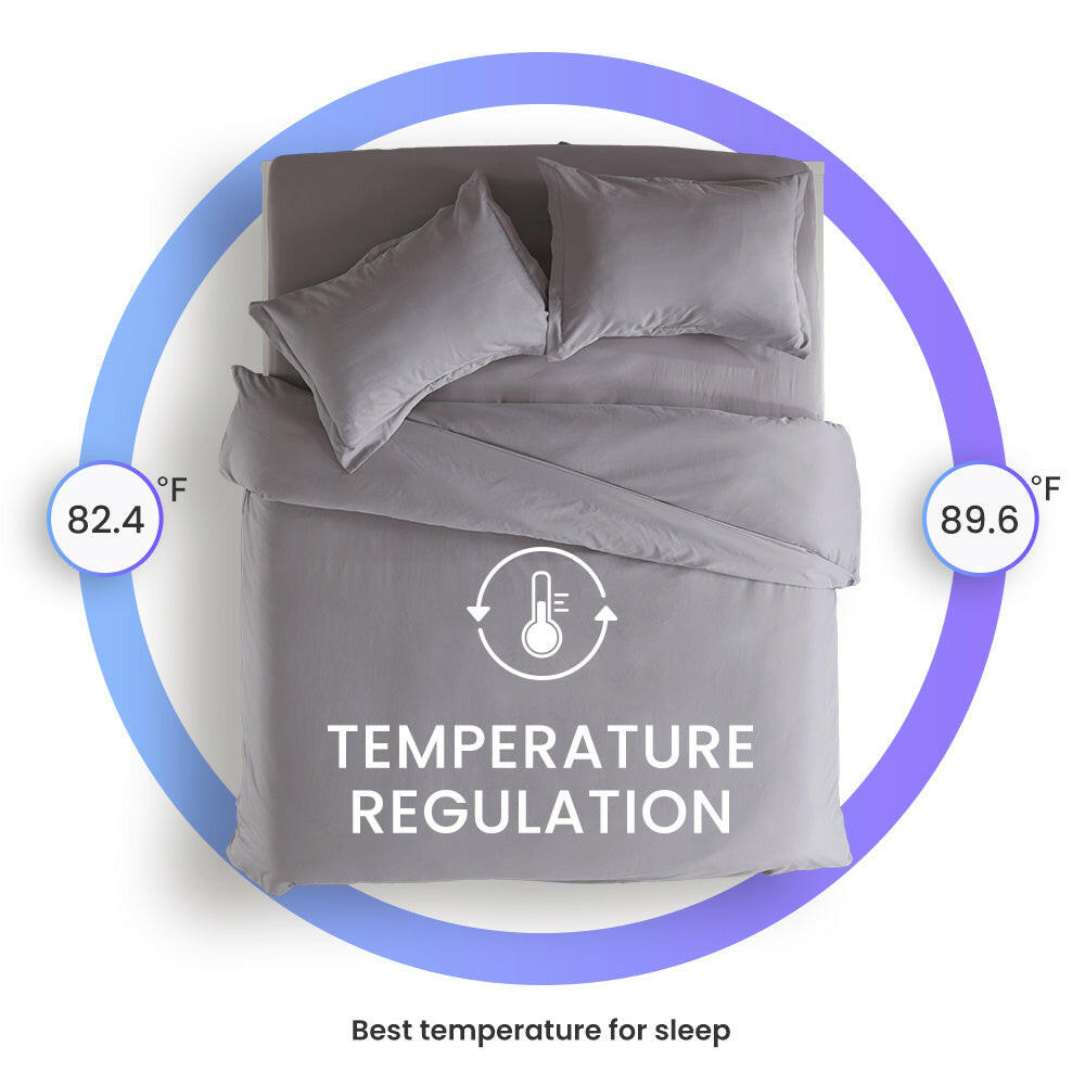 Cooling Soft Duvet Cover Comforter Cover Set.