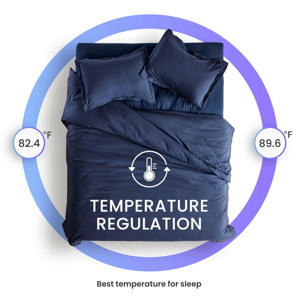 Cooling Soft Duvet Cover Comforter Cover Set.