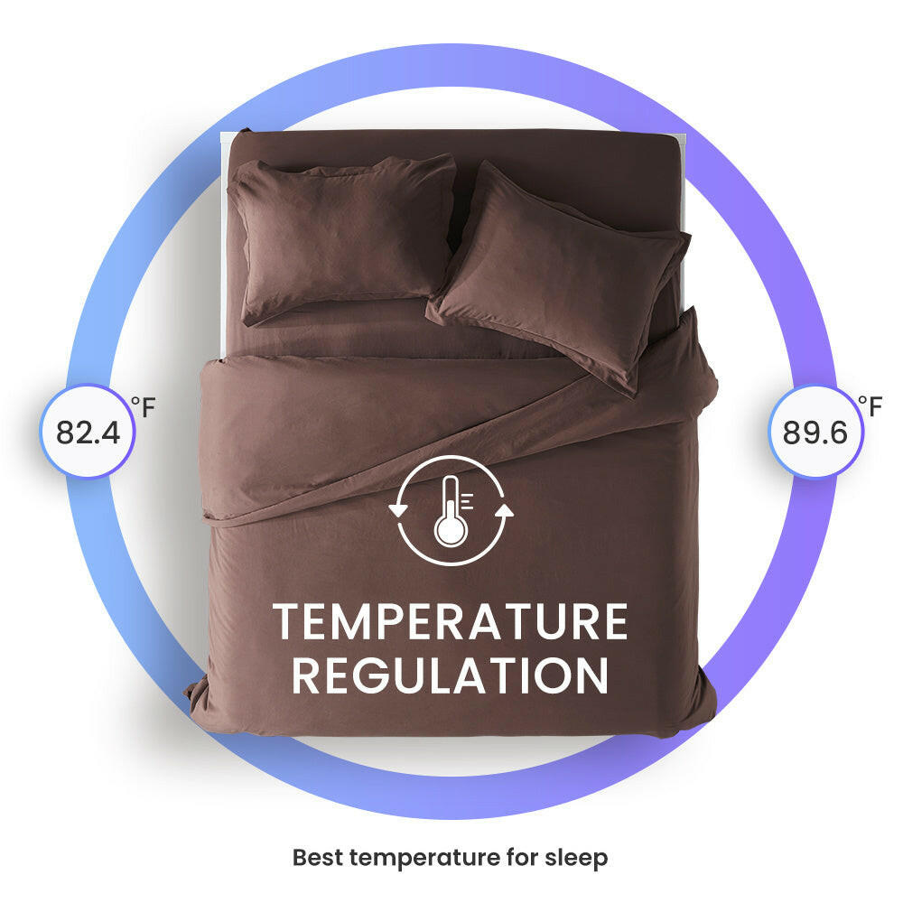 Cooling Soft Duvet Cover Comforter Cover Set.