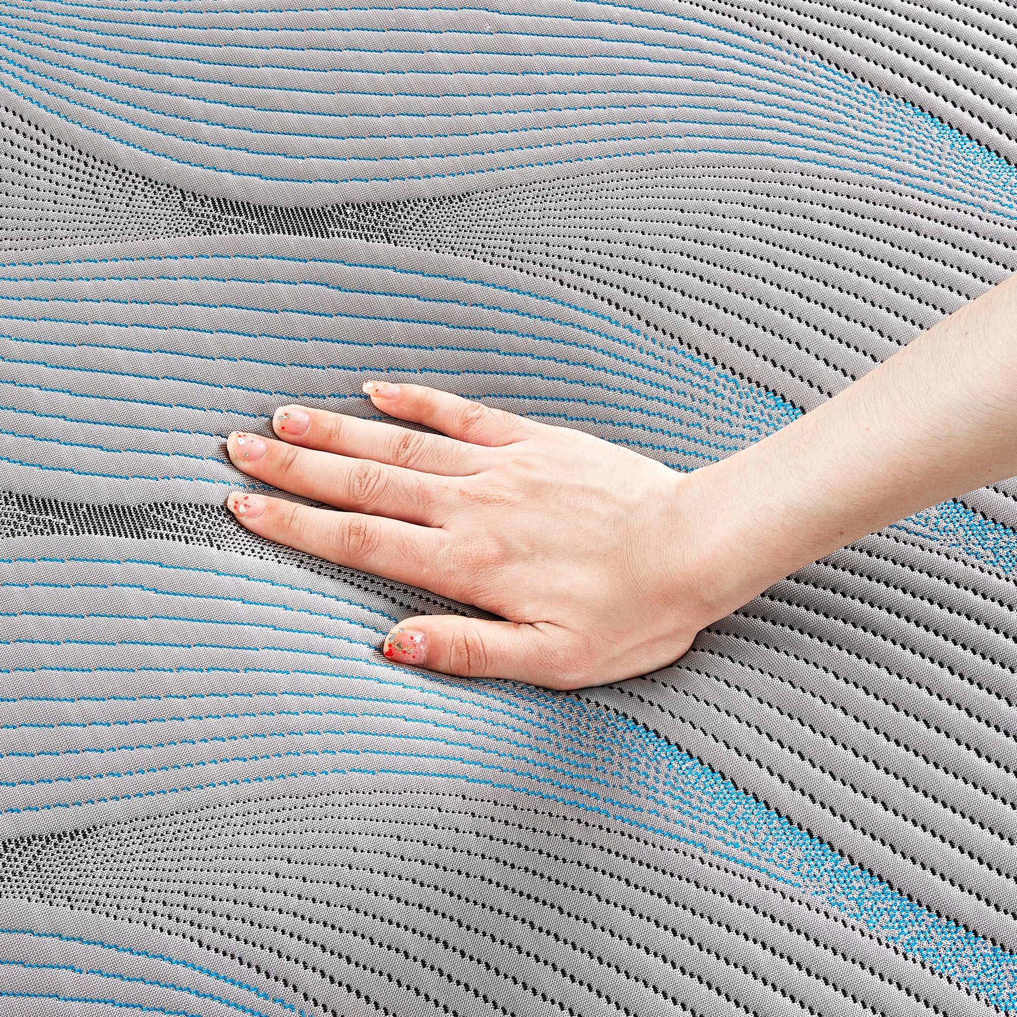 Gel Memory Foam Cooling Mattress Topper.